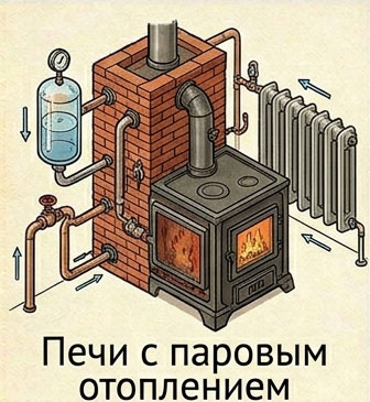 Печь с паровым отоплением
