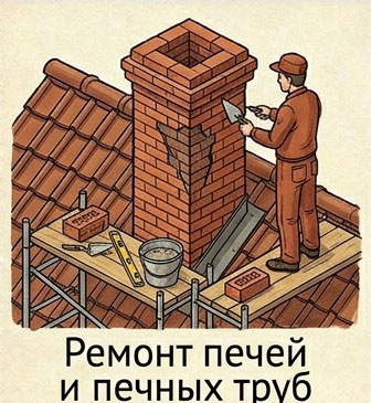 Ремонт печей и печных труб